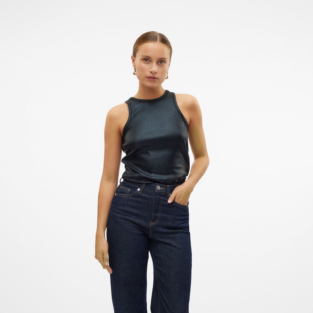 VERO MODA - Top Sin Mangas Casual Mujer Vero Moda