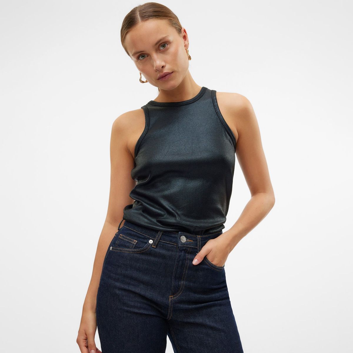 VERO MODA - Top Sin Mangas Casual Mujer Vero Moda