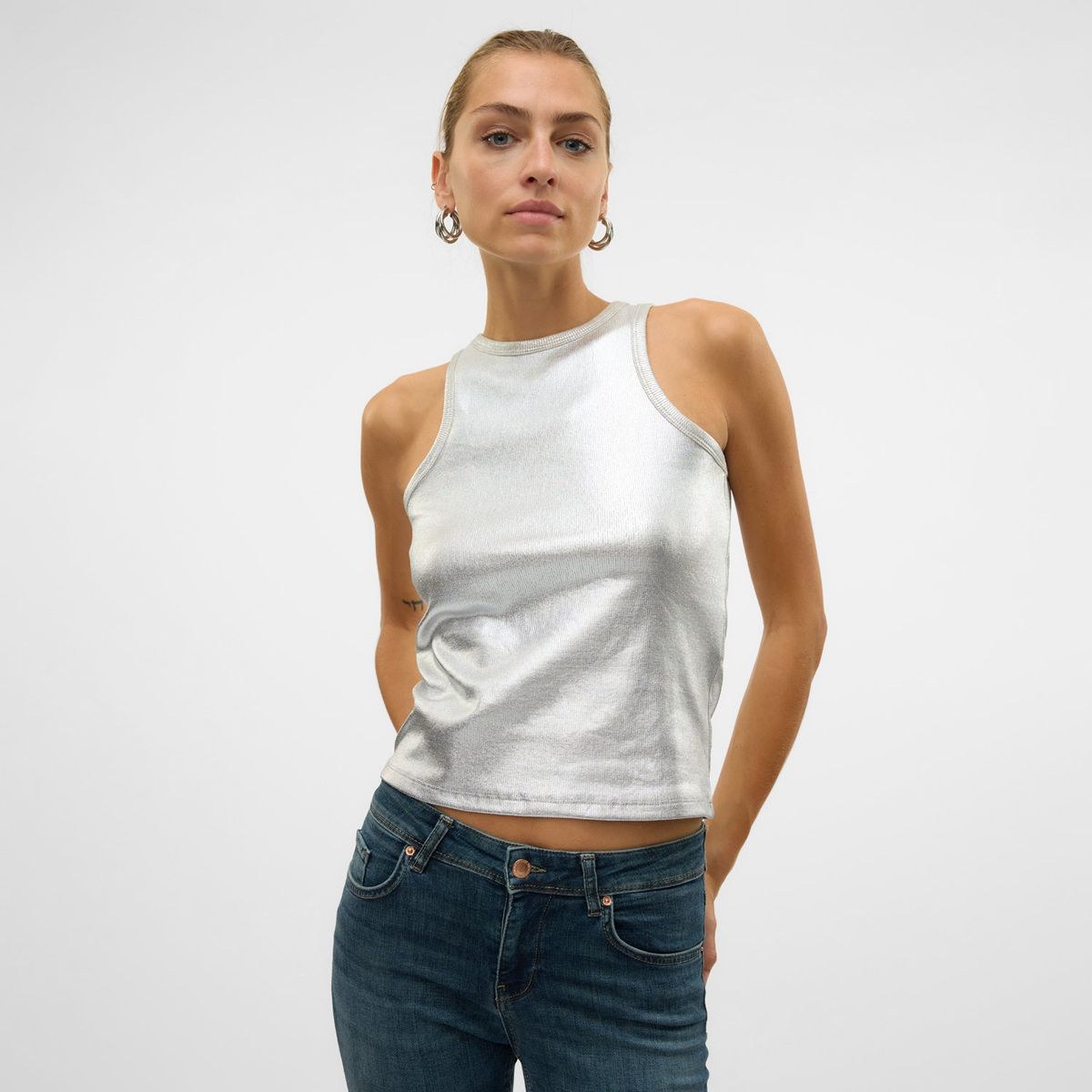 VERO MODA - Top Sin Mangas Casual Mujer Vero Moda