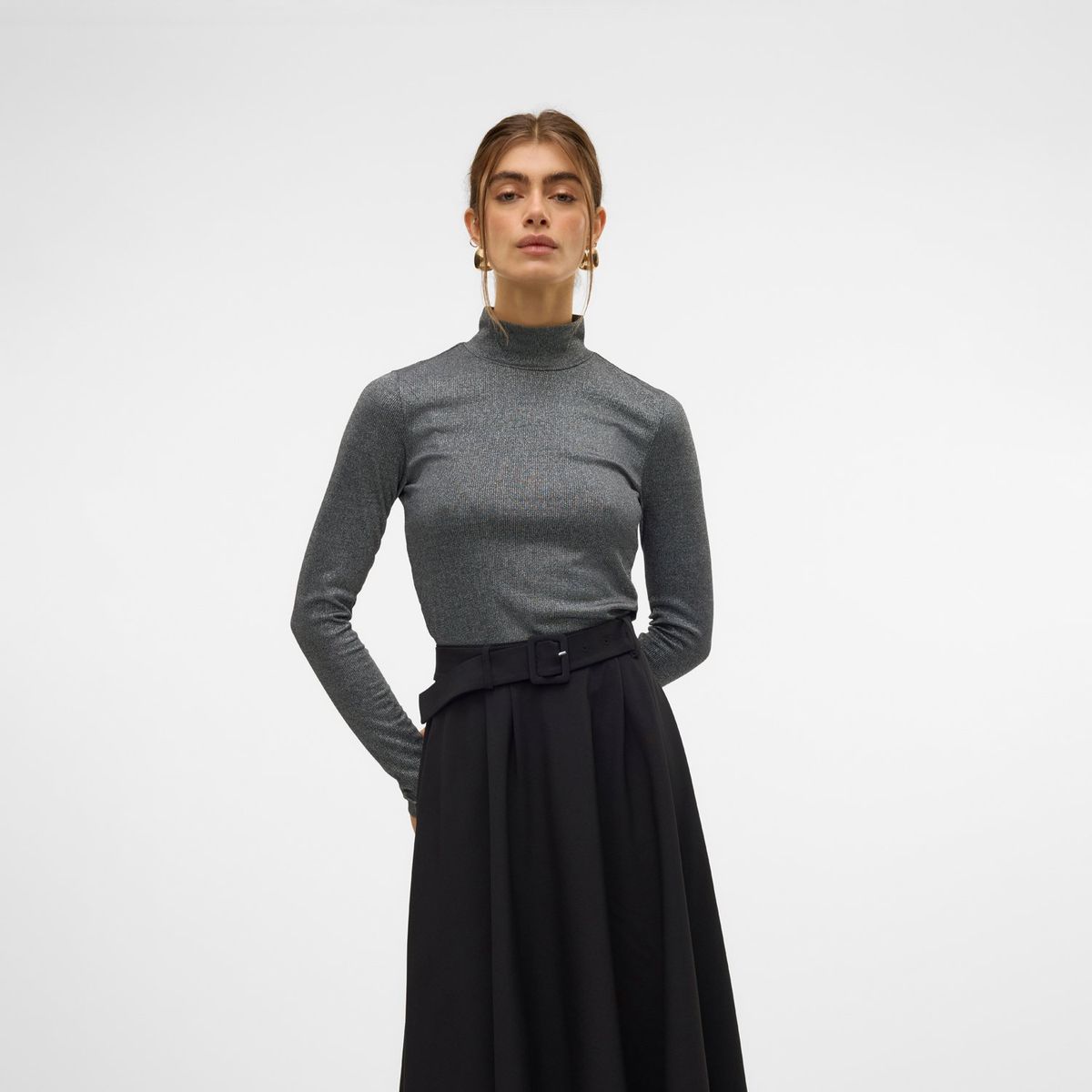 VERO MODA - Polo Manga Larga Casual Mujer Vero Moda