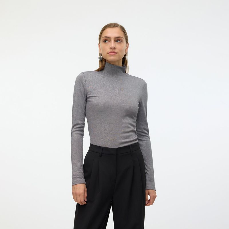 VERO MODA - Polo Manga Larga Casual Mujer Vero Moda