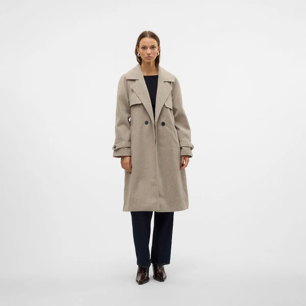 VERO MODA - Abrigo Casual Mujer Vero Moda