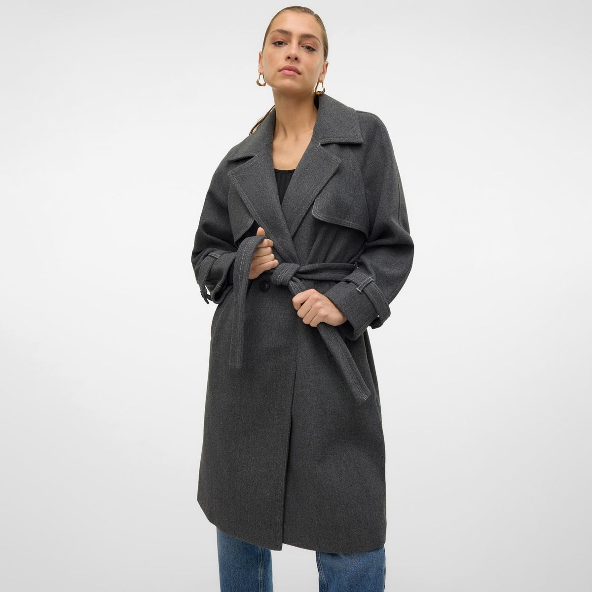 VERO MODA - Abrigo Casual Mujer Vero Moda