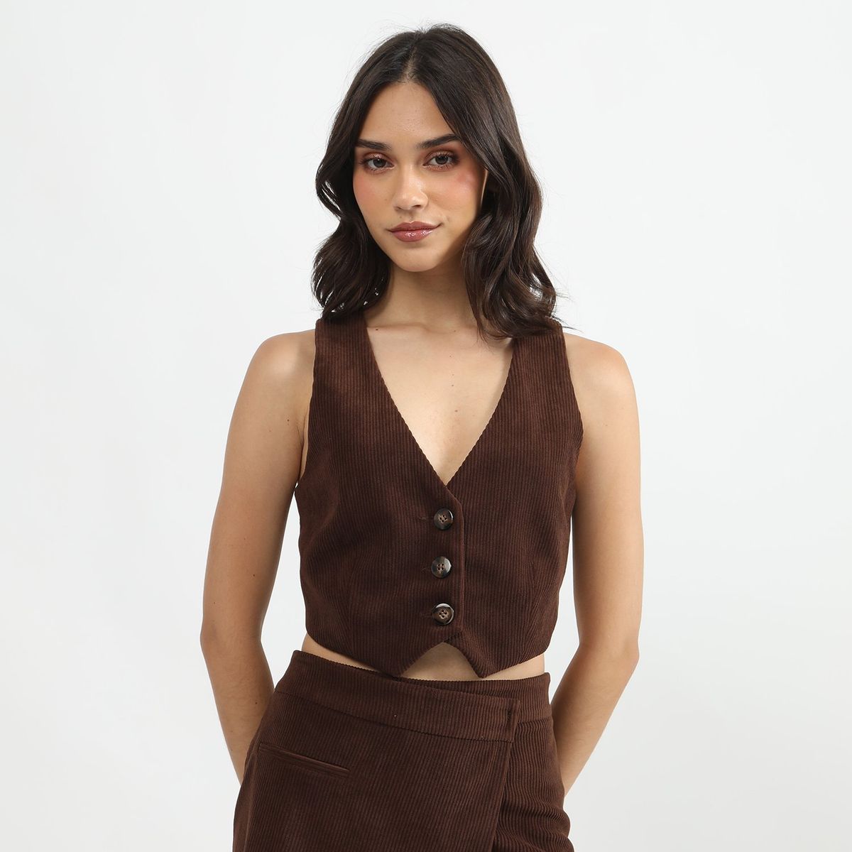 SYBILLA - Chaleco Casual Mujer Sybilla