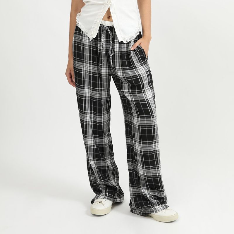 SYBILLA - Pantalón Palazzo Casual Mujer Sybilla