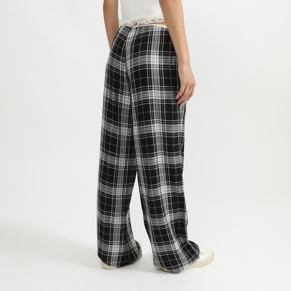 SYBILLA - Pantalón Palazzo Casual Mujer Sybilla