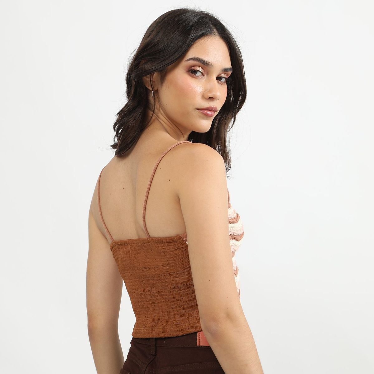 SYBILLA - Top Sin Mangas Casual Mujer Sybilla