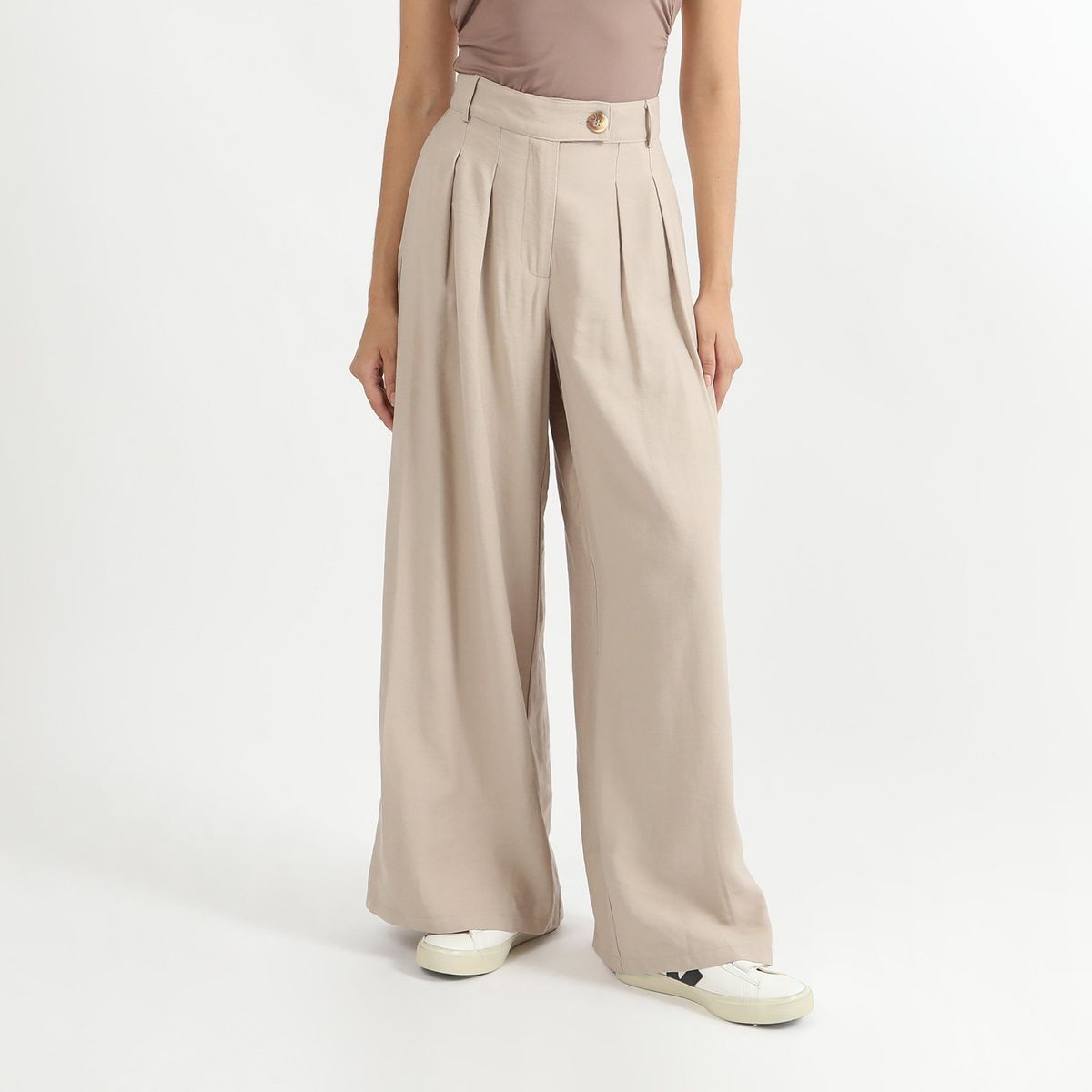 SYBILLA - Pantalón Recto Algodón Mujer Sybilla