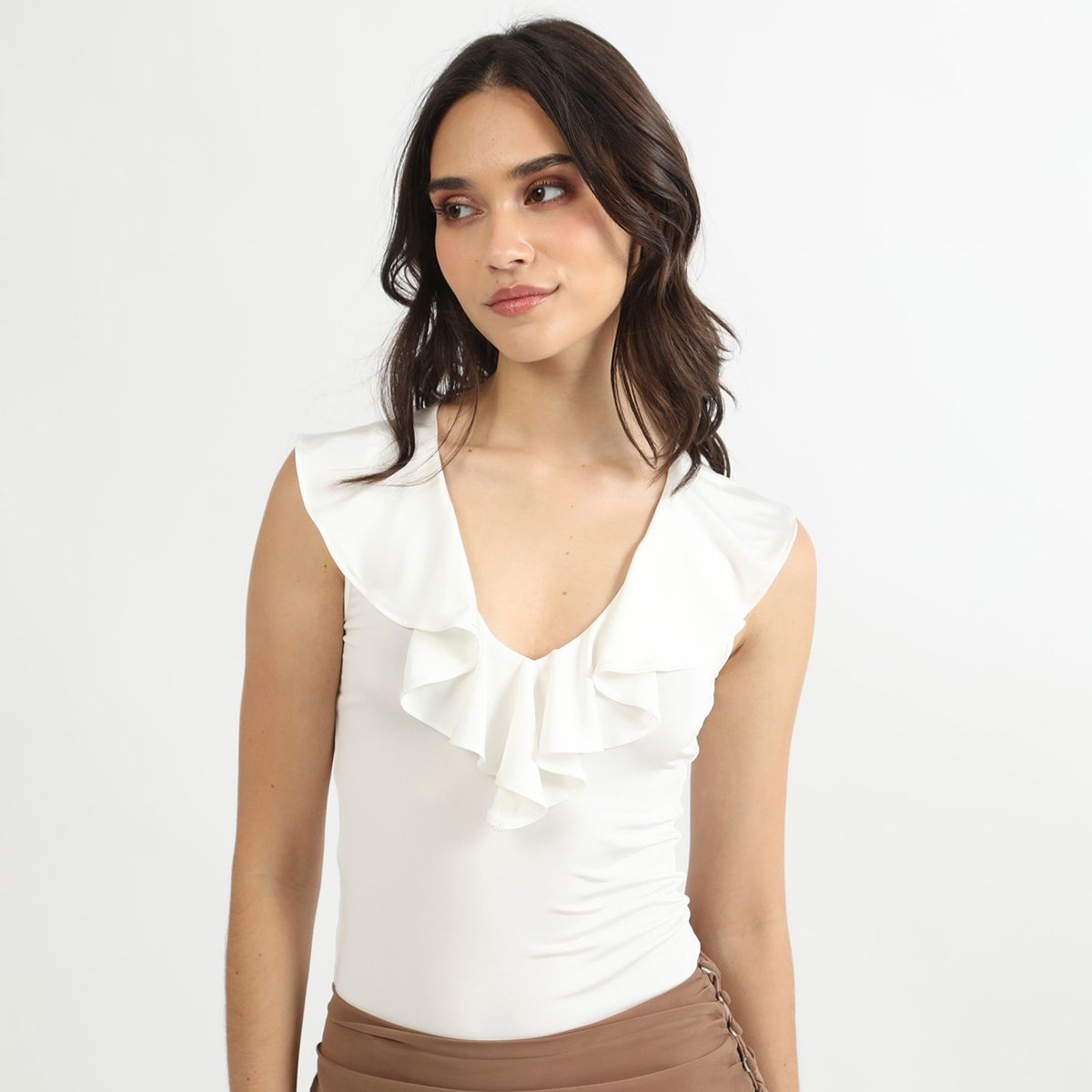 SYBILLA - Body Sin Mangas Casual Mujer Sybilla