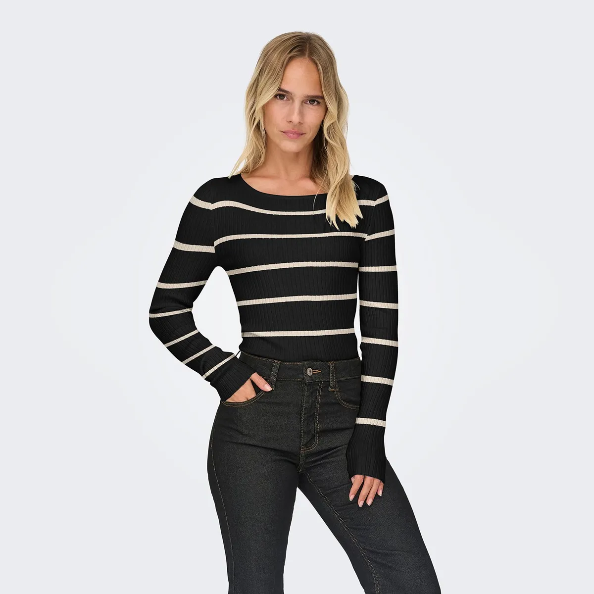 ONLY - Chompa Manga Larga Mujer Only