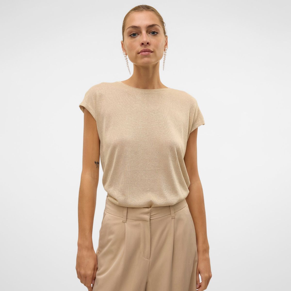 VERO MODA - Polo Manga Corta Casual Mujer Vero Moda