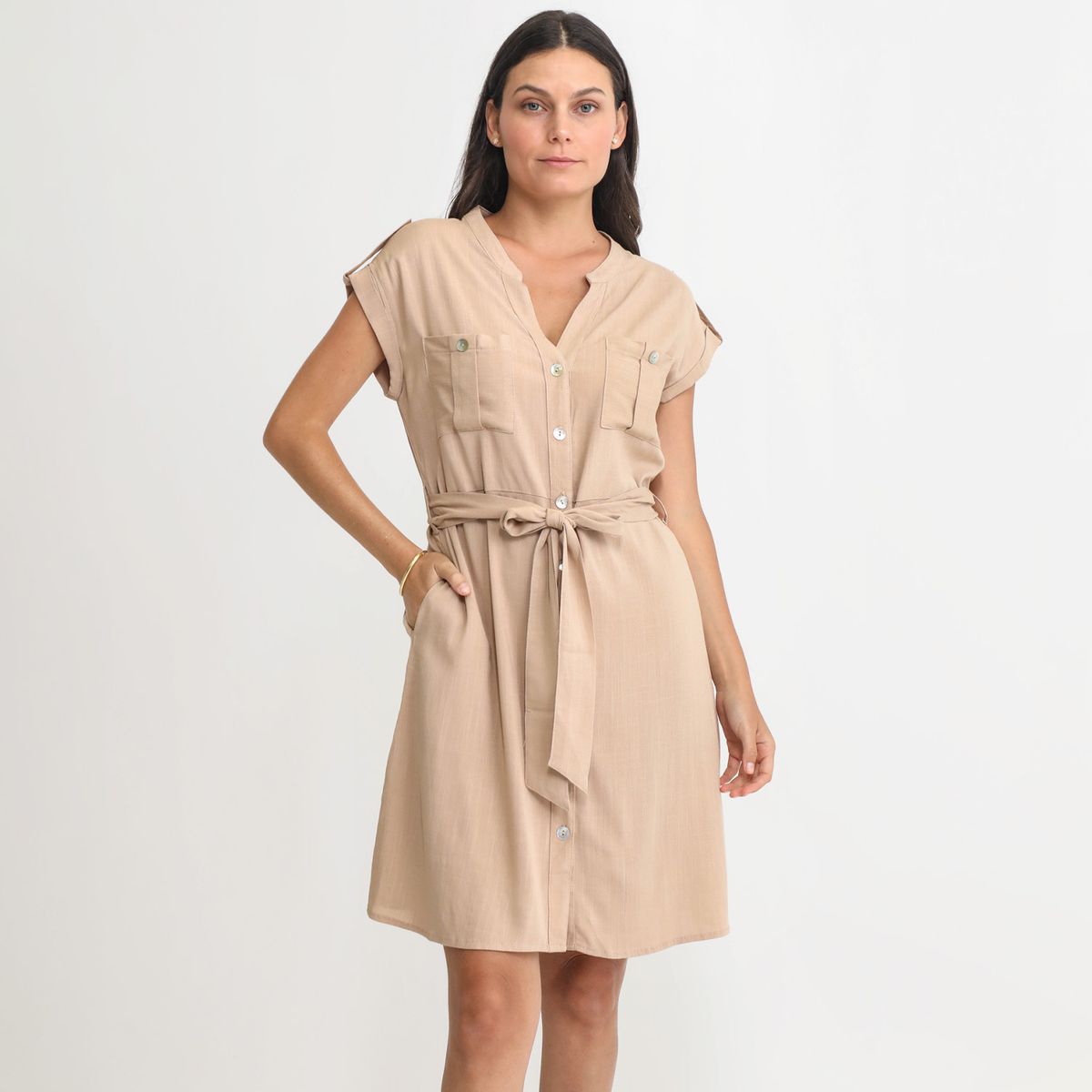 NEWPORT - Vestido Corto Casual Mujer Newport
