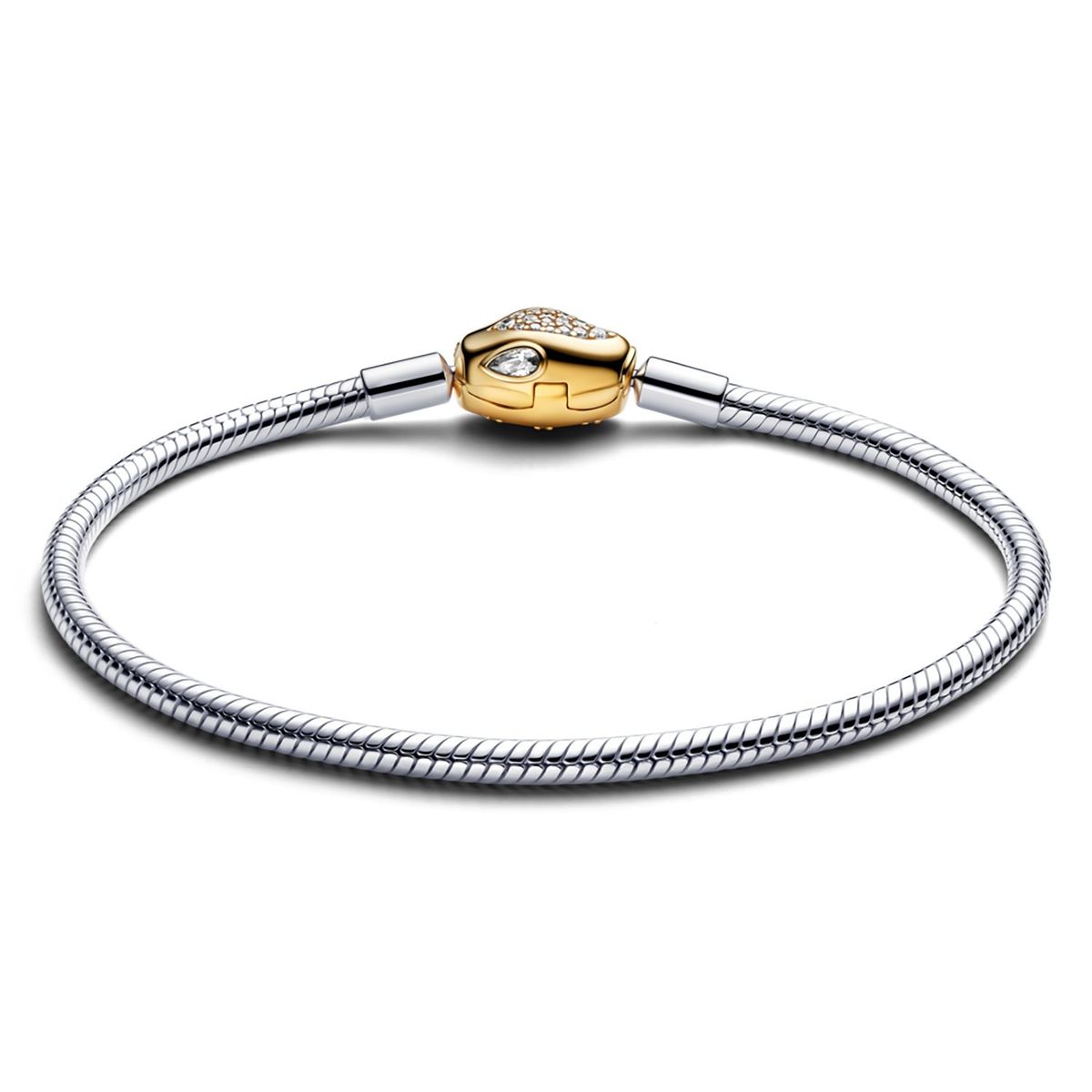 PANDORA - Brazalete Cadena Y Cierre Serpiente