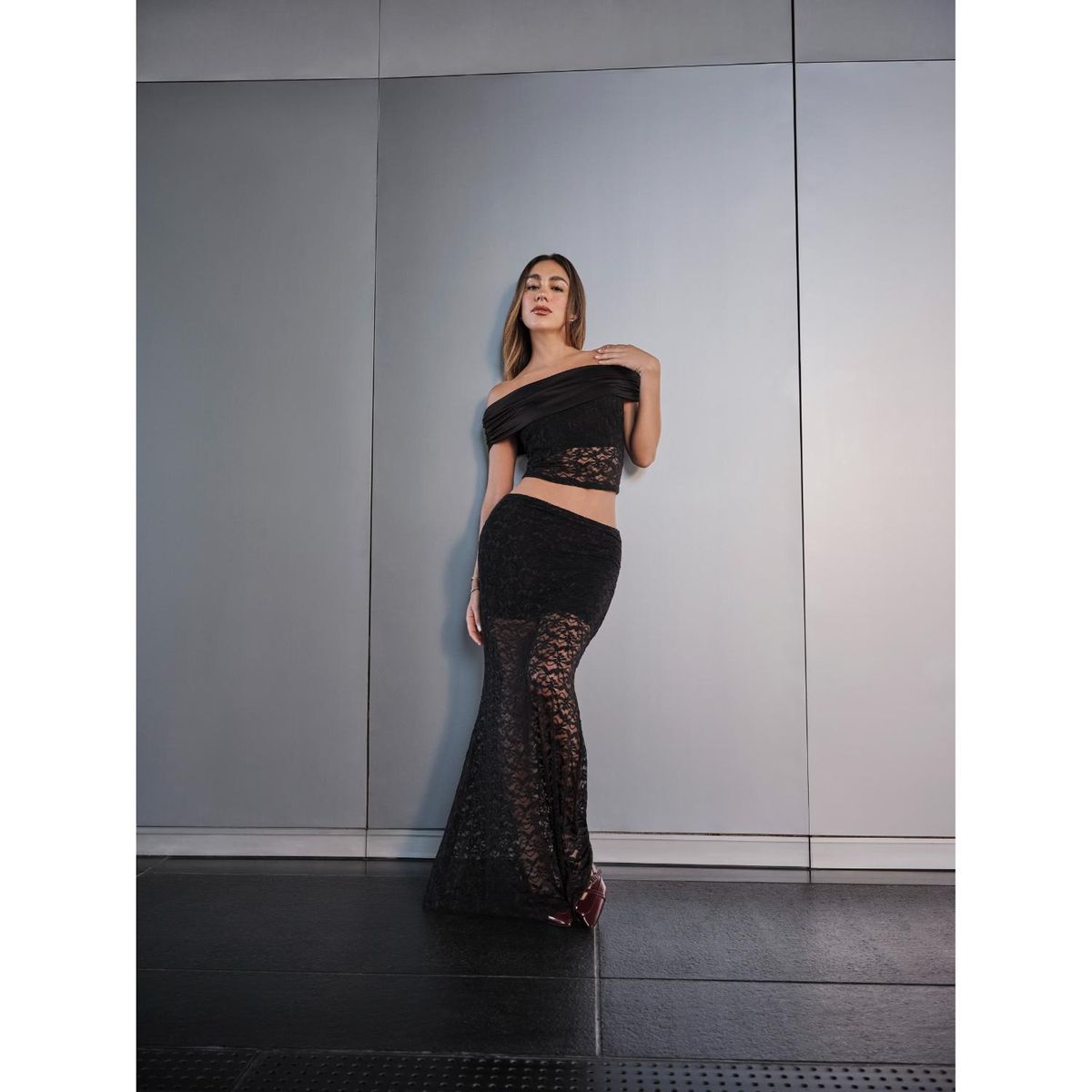 MOSSIMO - Falda Larga Casual Mujer Mossimo