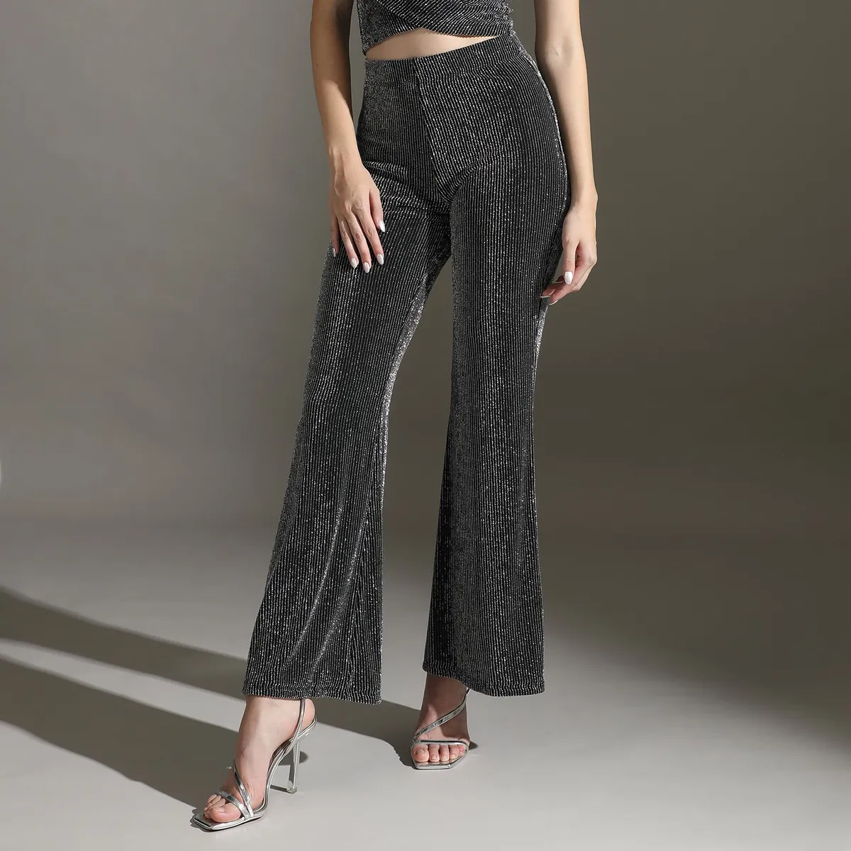 MOSSIMO - Pantalón Recto Casual Mujer Mossimo