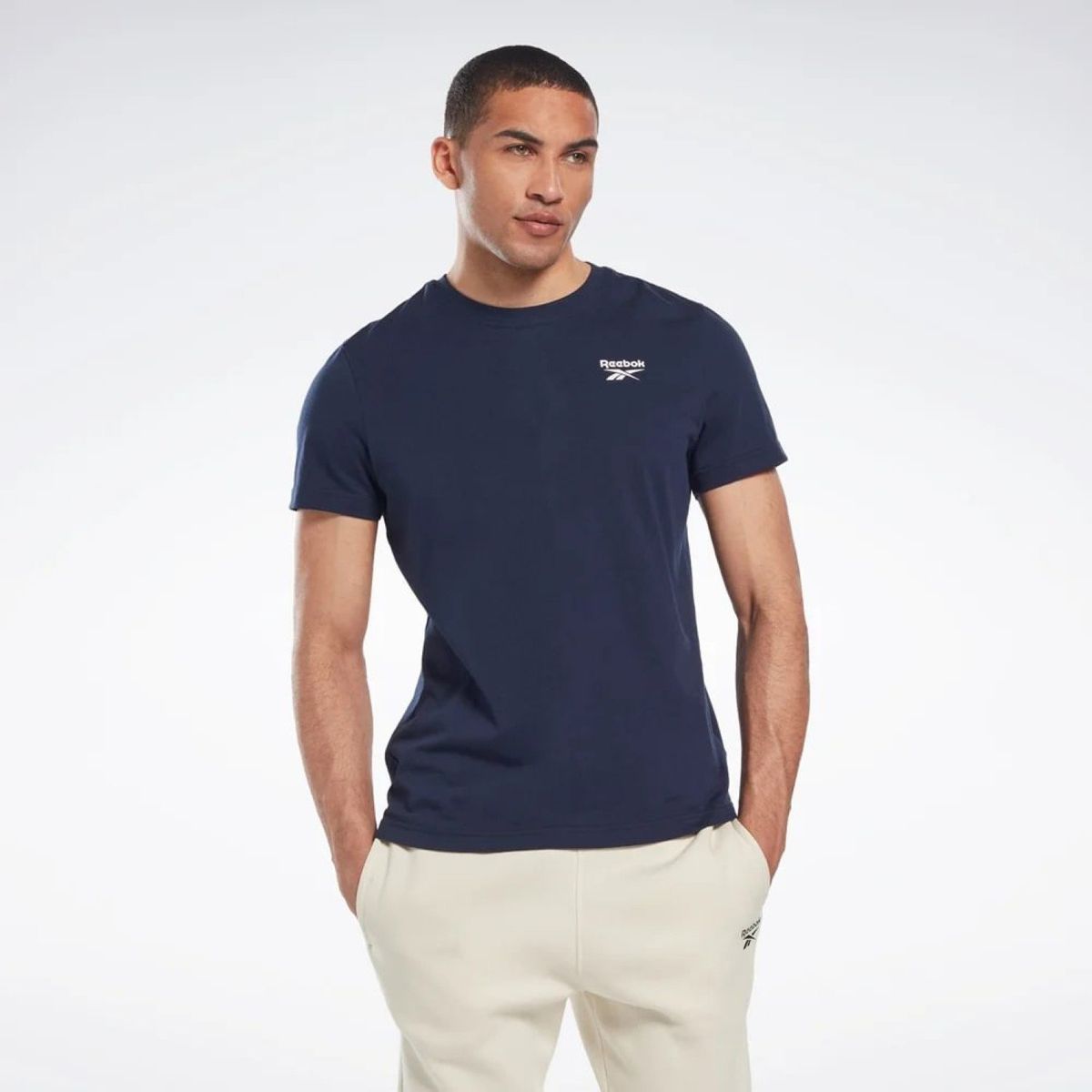 REEBOK - Polo Deportivo Identity Small Logo Tee Reebok Hombre