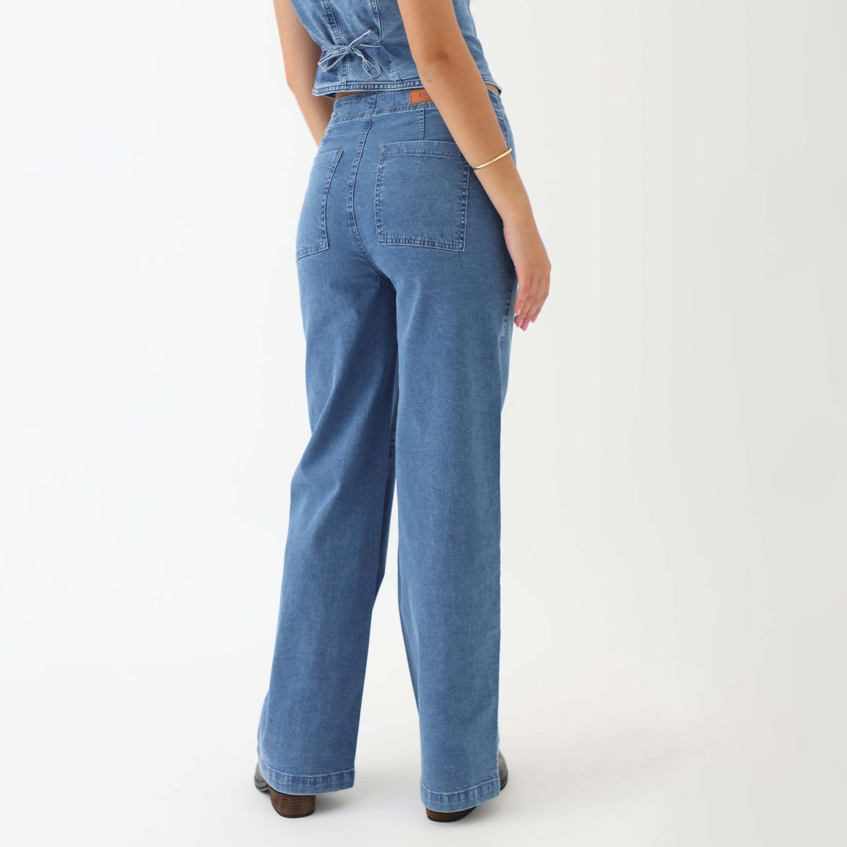 DENIMLAB - Pantalón Casual Algodón Mujer Denimlab