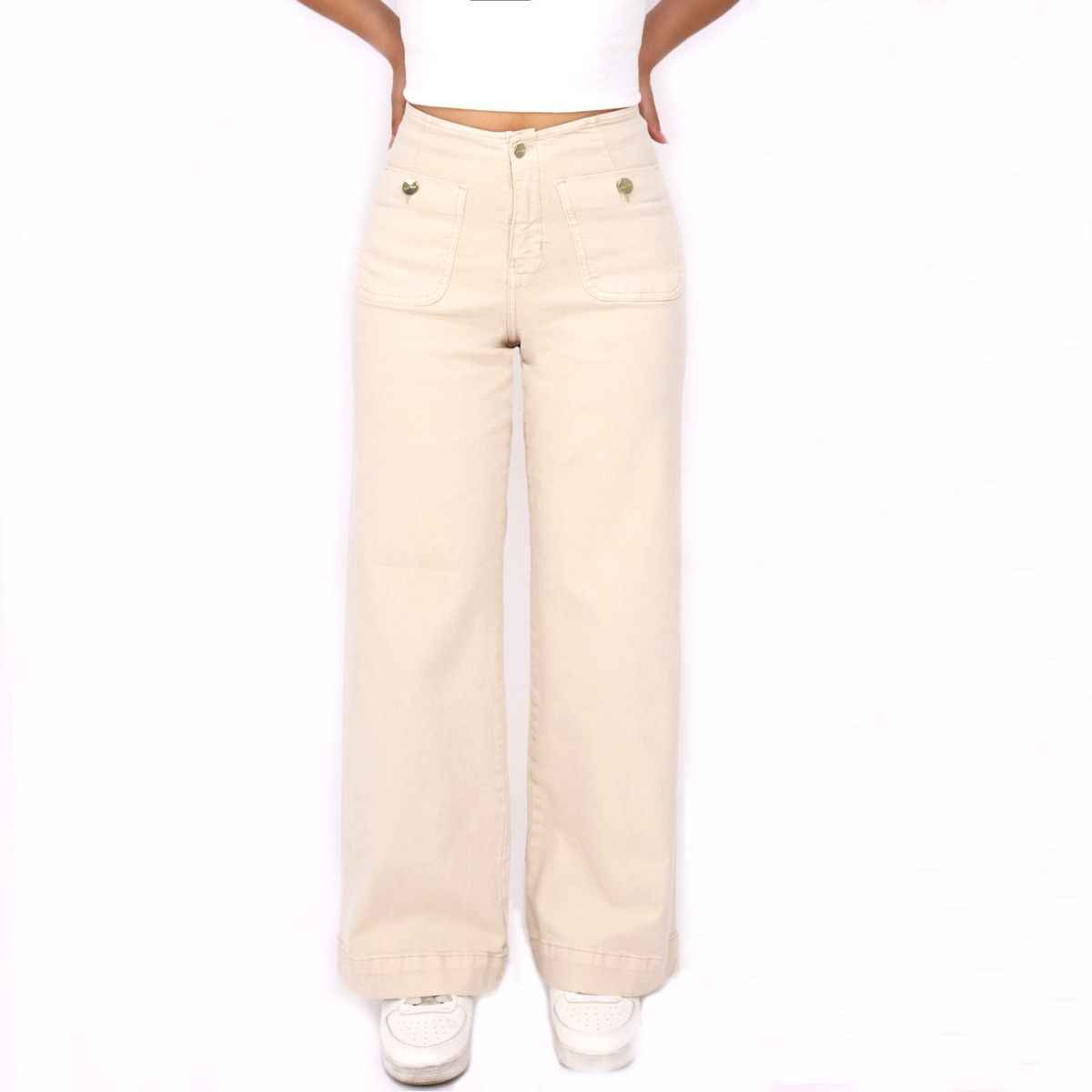 KAYRA POBLET - Jean Wide Algodón Mujer Kayra Poblet