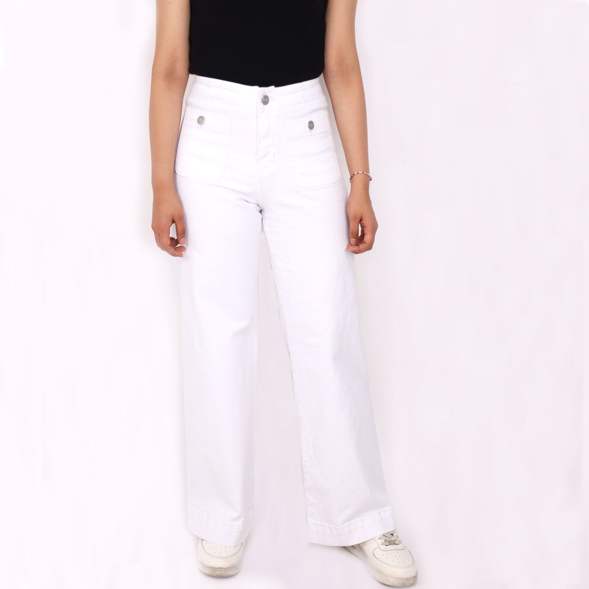 KAYRA POBLET - Jean Wide Algodón Mujer Kayra Poblet