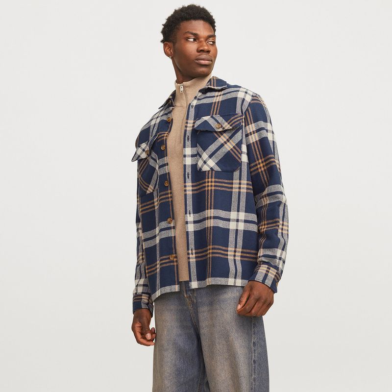 JACK&JONES - Casaca 100% Algodón Hombre Jack & Jones