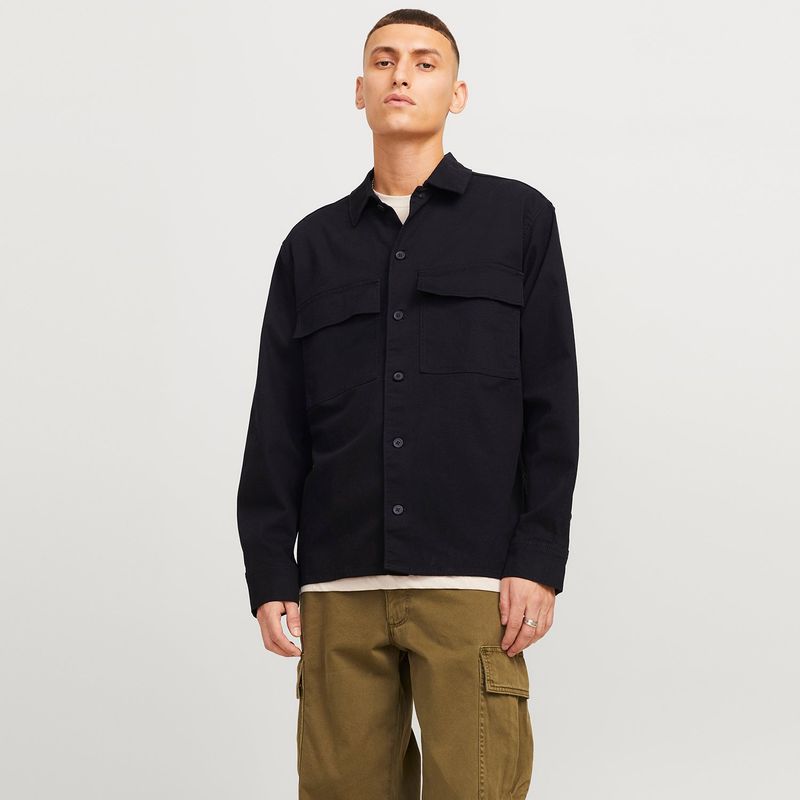 JACK&JONES - Camisa Manga Larga Algodón Hombre Jack & Jones