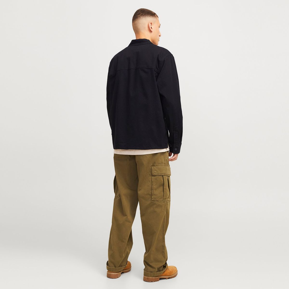 JACK&JONES - Camisa Manga Larga Algodón Hombre Jack & Jones