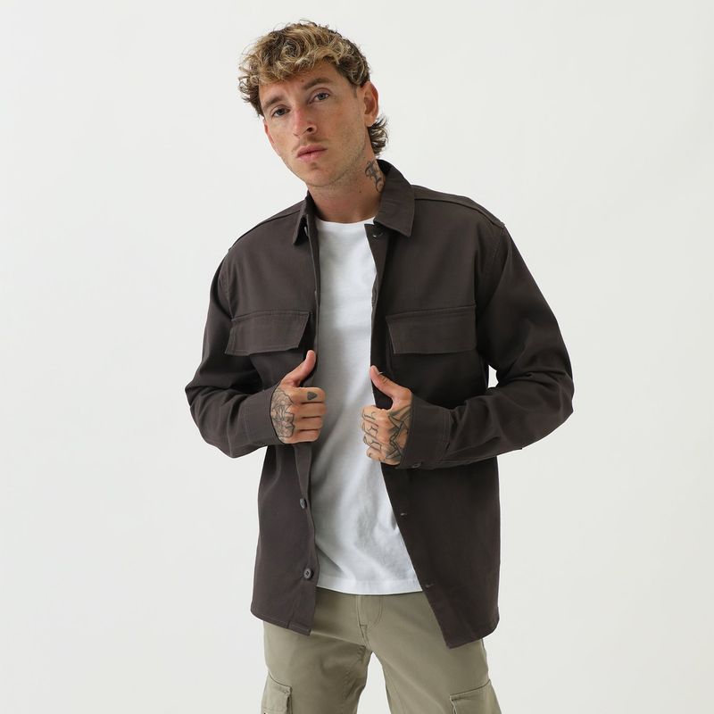 JACK&JONES - Camisa Manga Larga Algodón Hombre Jack & Jones