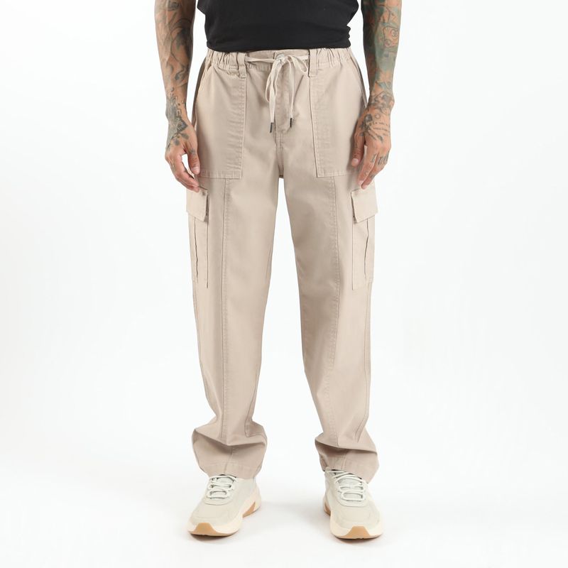 BEARCLIFF - Pantalón Cargo Algodón Hombre Bearcliff