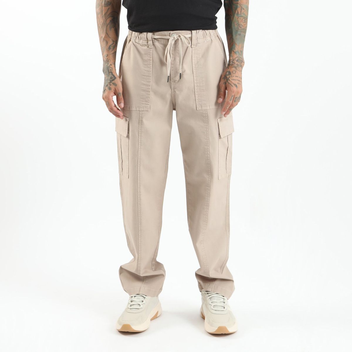 BEARCLIFF - Pantalón Cargo Algodón Hombre Bearcliff