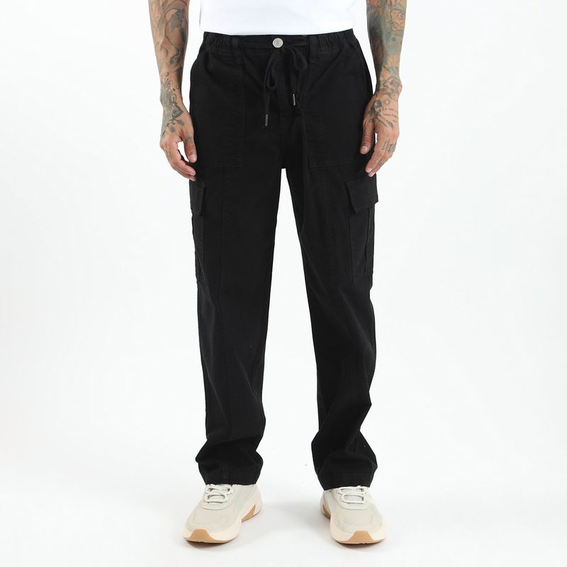 BEARCLIFF - Pantalón Cargo Algodón Hombre Bearcliff