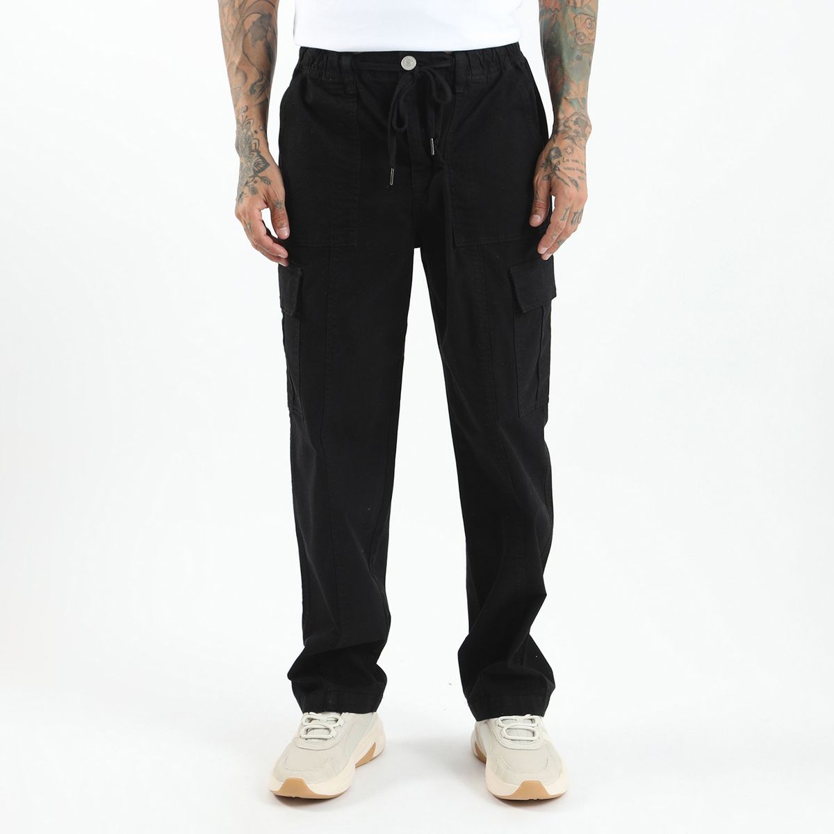 BEARCLIFF - Pantalón Cargo Algodón Hombre Bearcliff