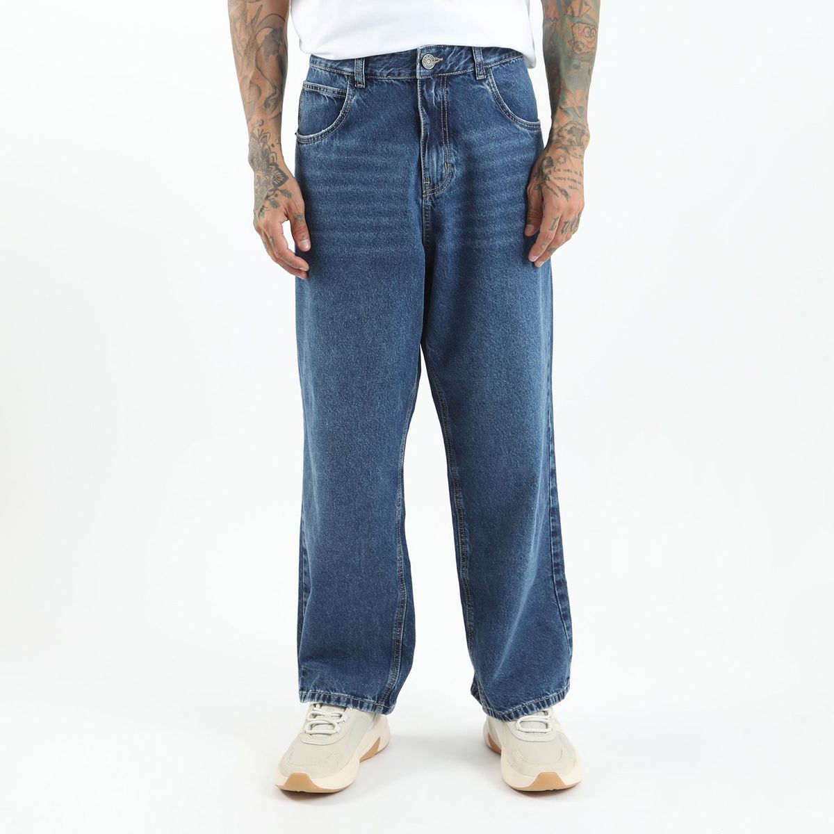 DENIMLAB - Jean Baggy Algodón Hombre Denimlab