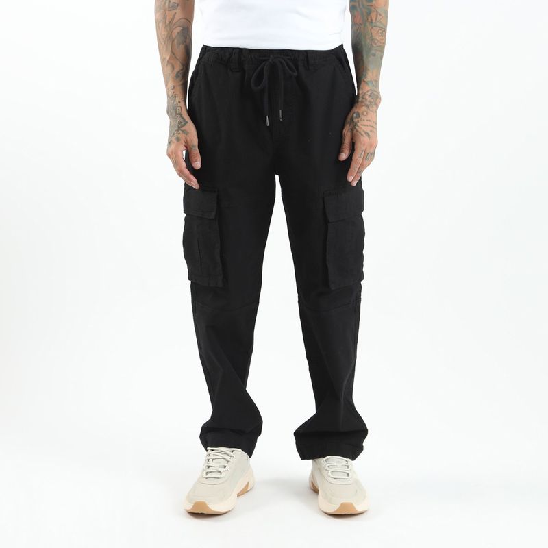 DENIMLAB - Pantalón Cargo Algodón Hombre Denimlab