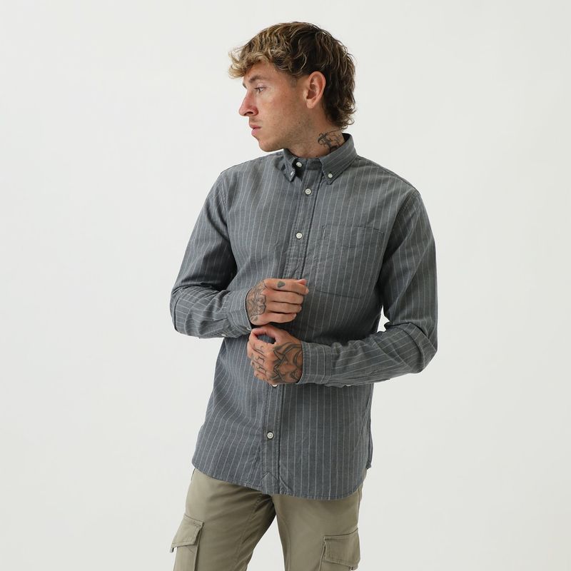 JACK&JONES - Camisa Manga Larga Algodón Hombre Jack & Jones