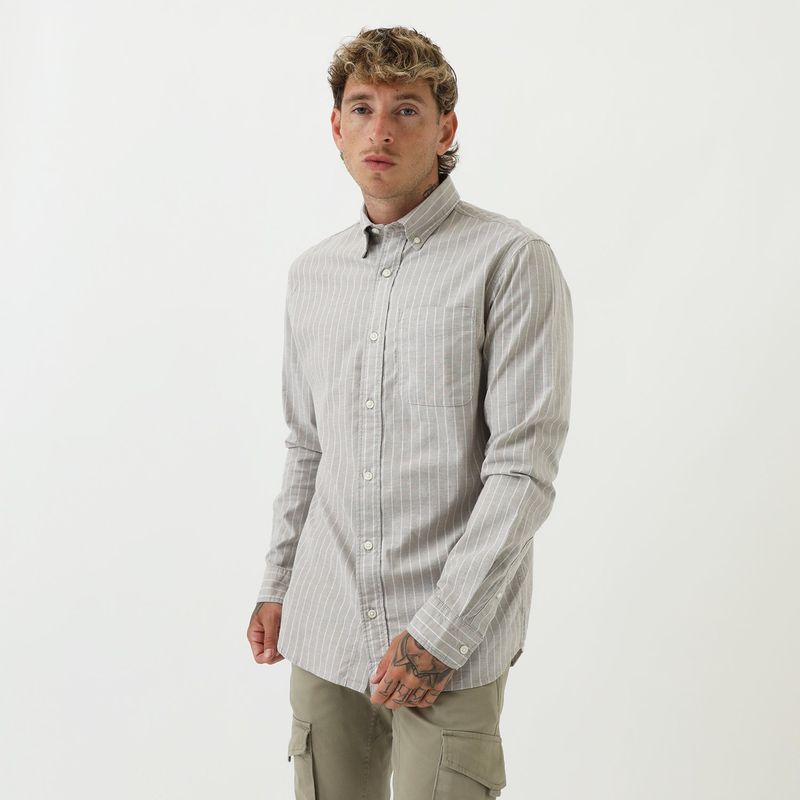 JACK&JONES - Camisa Manga Larga Algodón Hombre Jack & Jones