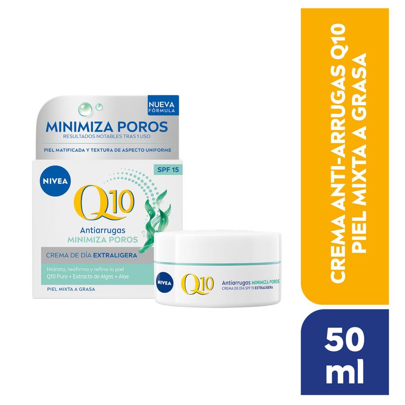 NIVEA - Nivea Q10 Plus Crema Antiarrugas Día Light 50ml