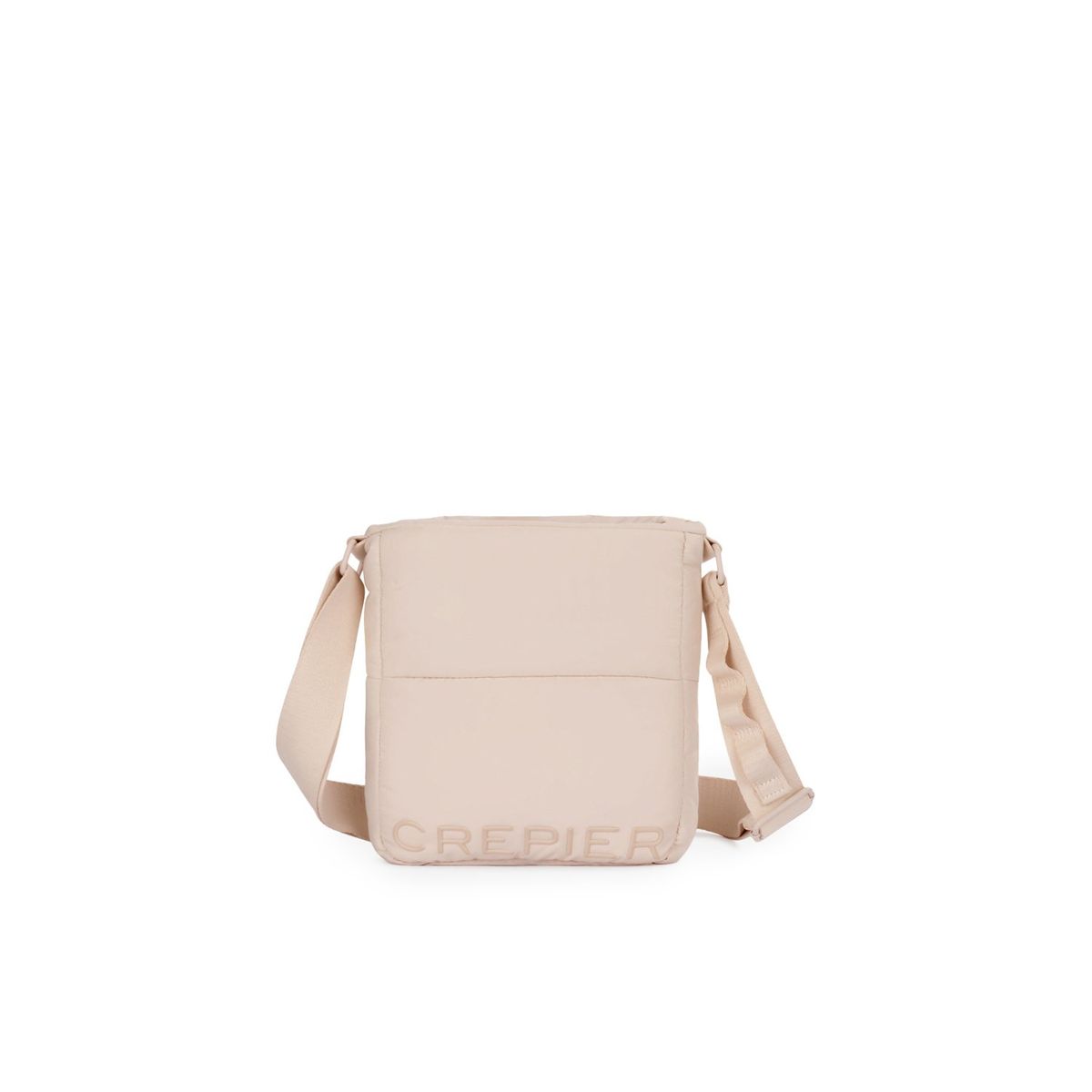 CREPIER - Crossbody Almendra  Mediano