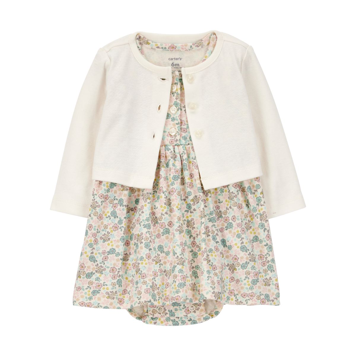 CARTER'S - Conjunto Bebé Niña 3 Piezas Algodón Carters