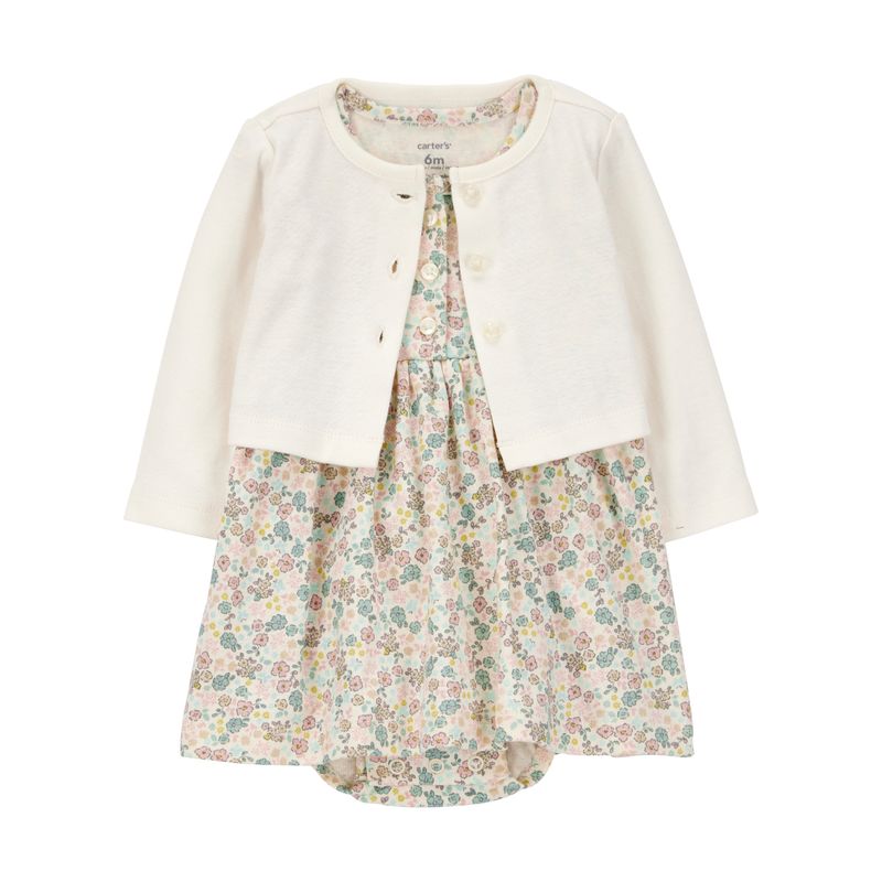 CARTER'S - Conjunto Bebé Niña 3 Piezas Algodón Carters