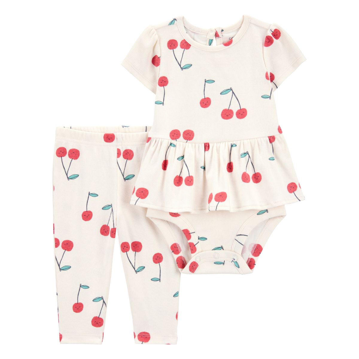CARTER'S - Conjunto Bebé Niña 2 Piezas Algodón Carters