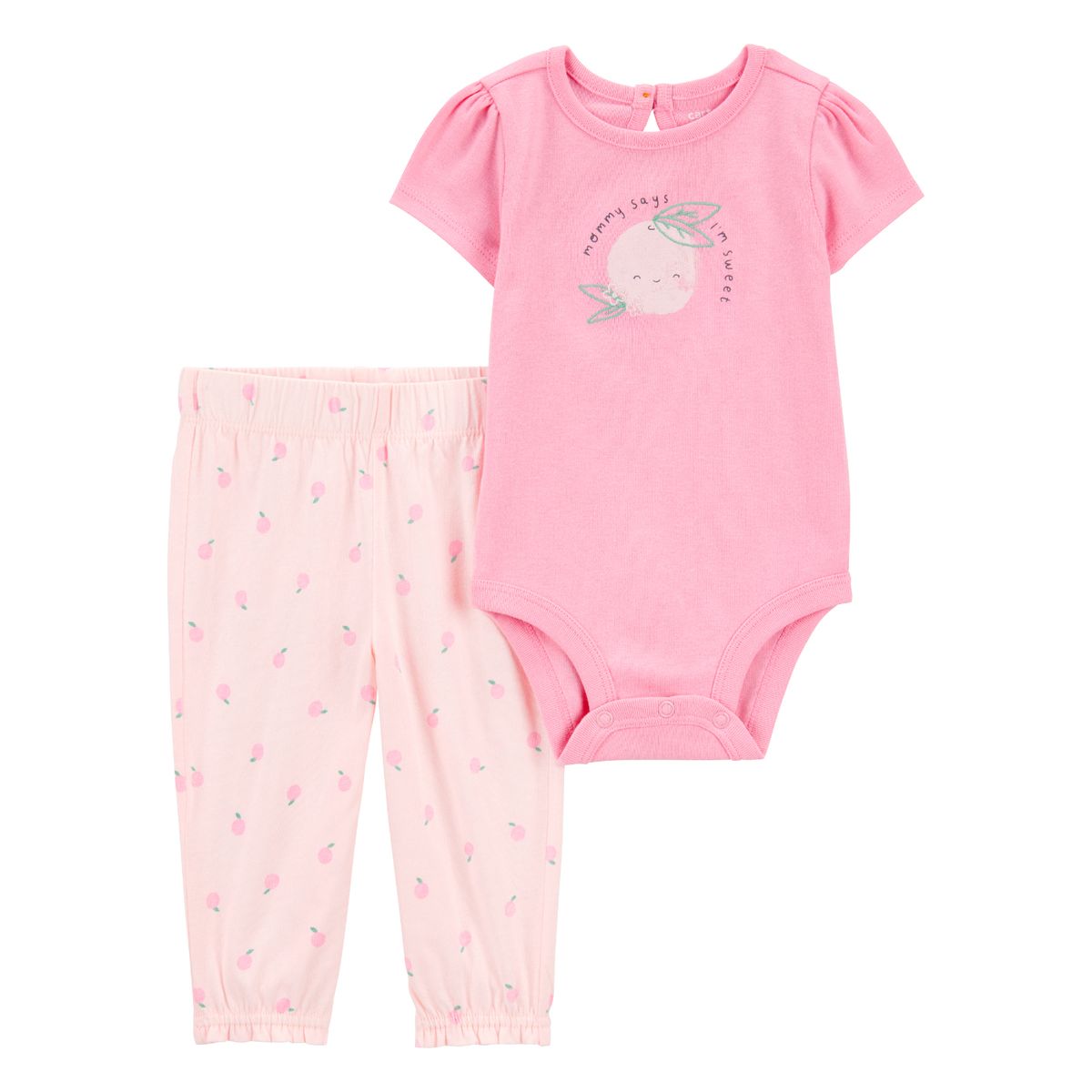 CARTER'S - Conjunto Bebé Niña 2 Piezas Algodón Carters