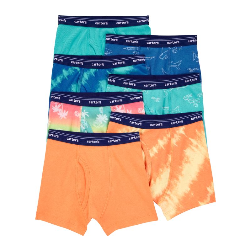 CARTER'S - Boxers Pack X7 Niño Algodón Carters