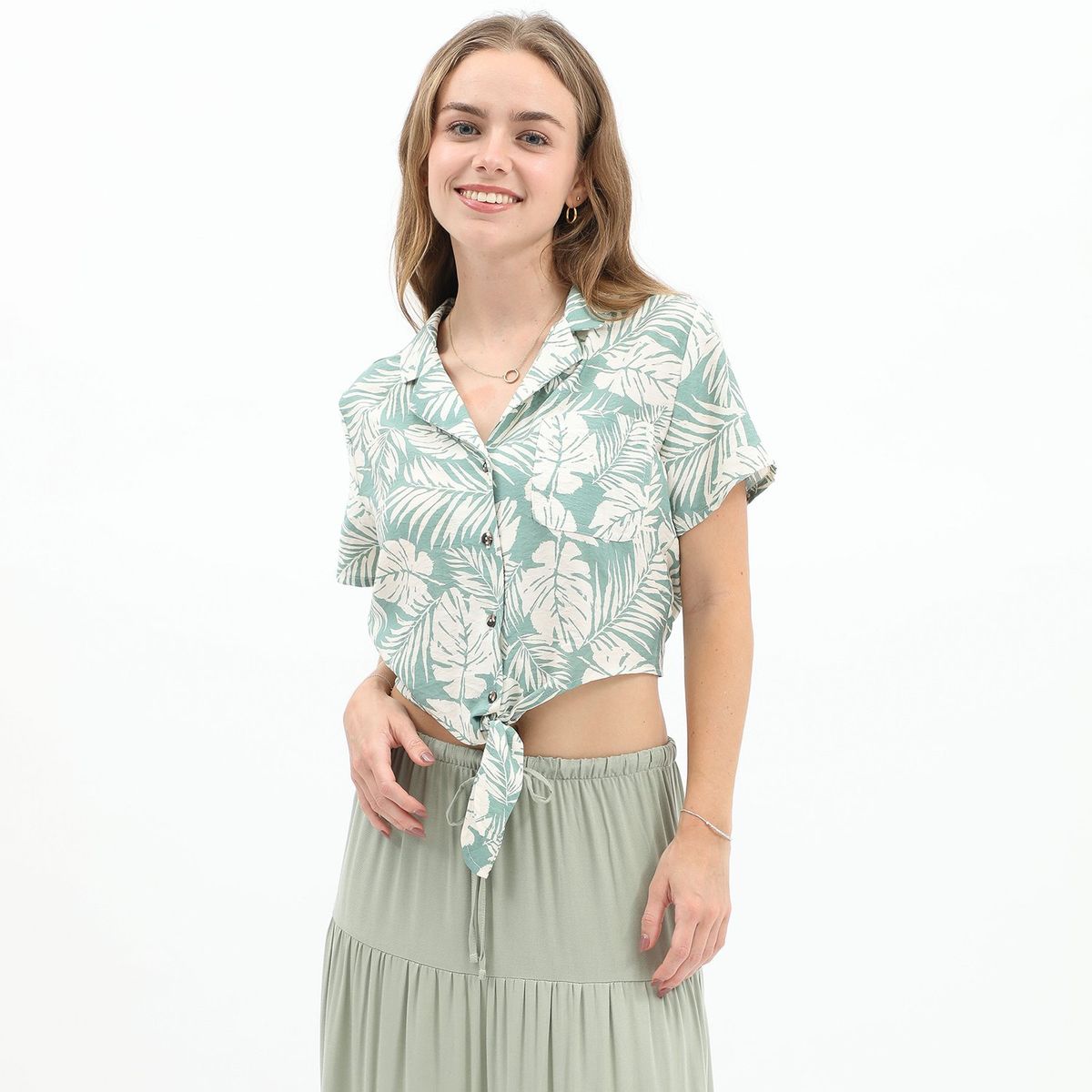 DOO AUSTRALIA - Blusa Manga Corta Casual Mujer Doo Australia