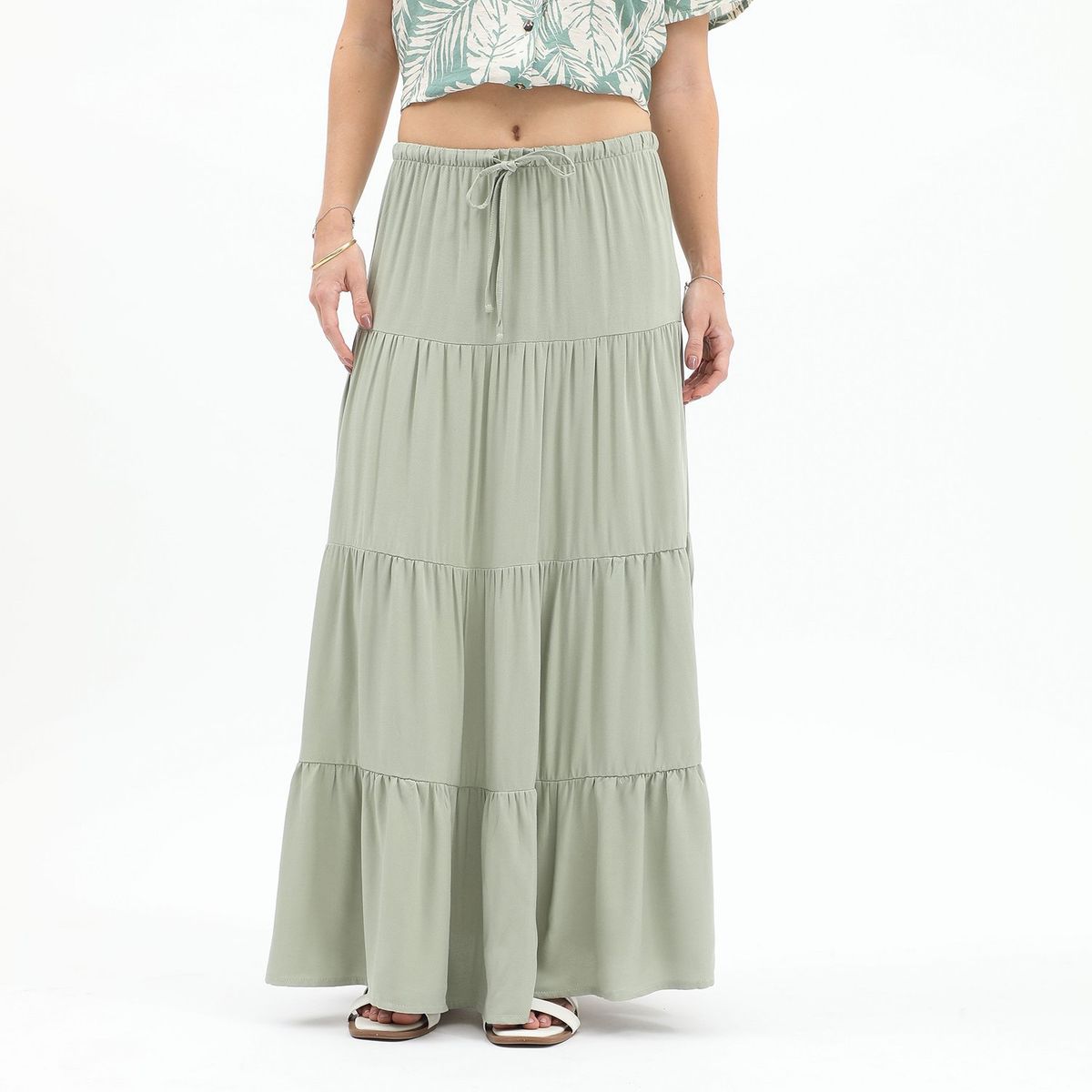 AMERICAN ABBEY - Falda Larga Casual Mujer American Abbey