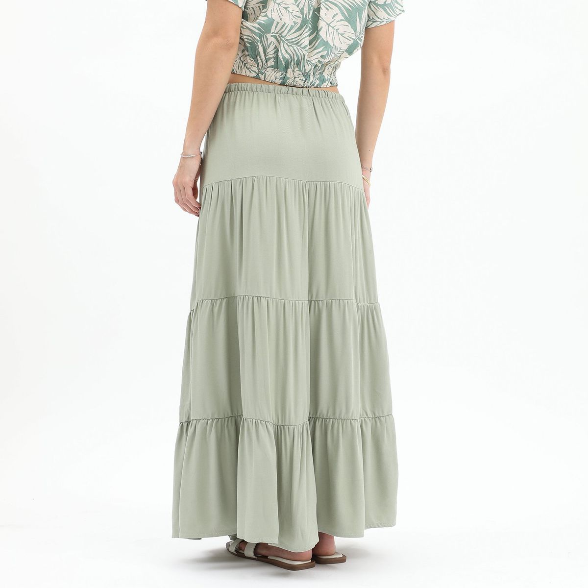 AMERICAN ABBEY - Falda Larga Casual Mujer American Abbey