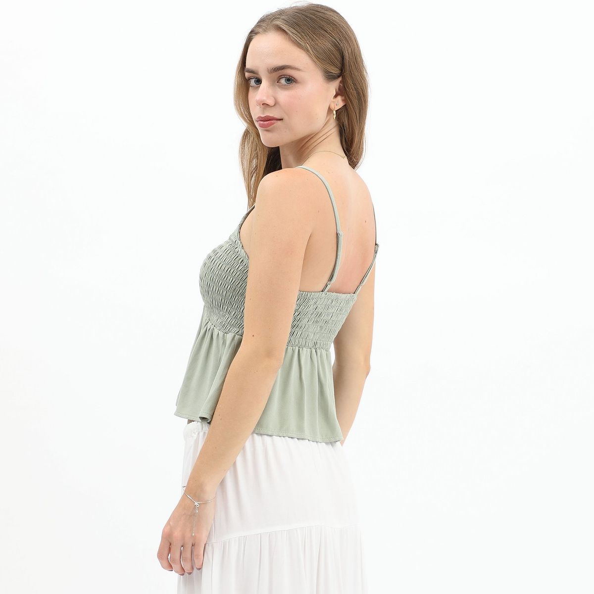 AMERICAN ABBEY - Top Sin Mangas Casual Mujer American Abbey