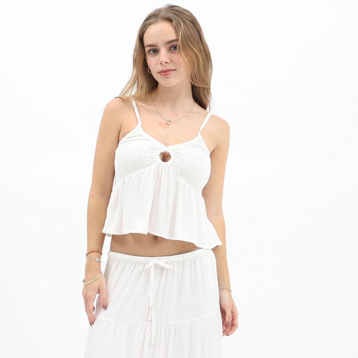 AMERICAN ABBEY - Top Sin Mangas Casual Mujer American Abbey