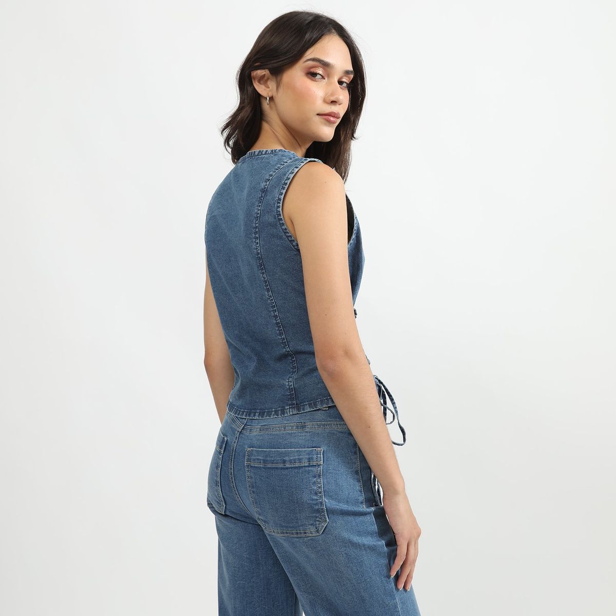 SYBILLA - Chaleco Algodón Mujer Sybilla