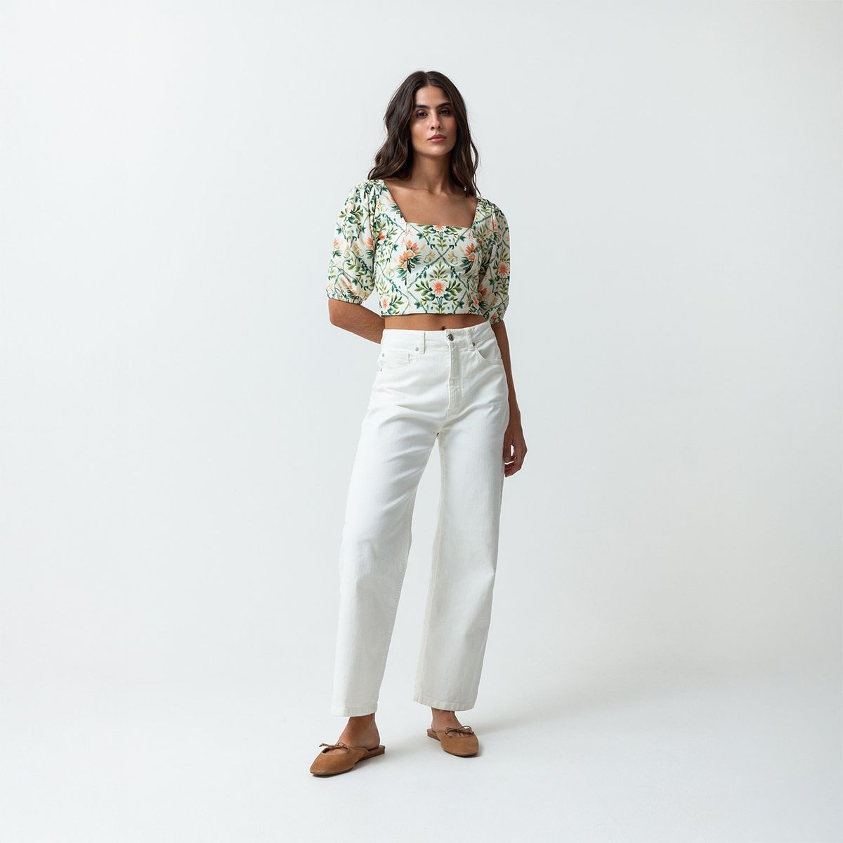 NAF NAF - Blusa Manga Corta Casual Mujer Naf Naf