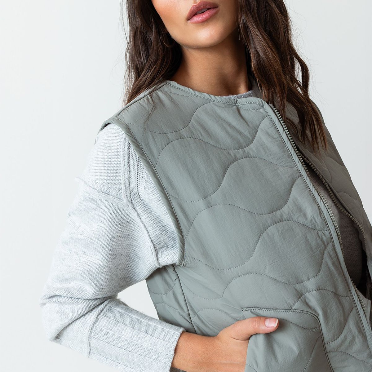 NAF NAF - Chaleco Casual Mujer Naf Naf